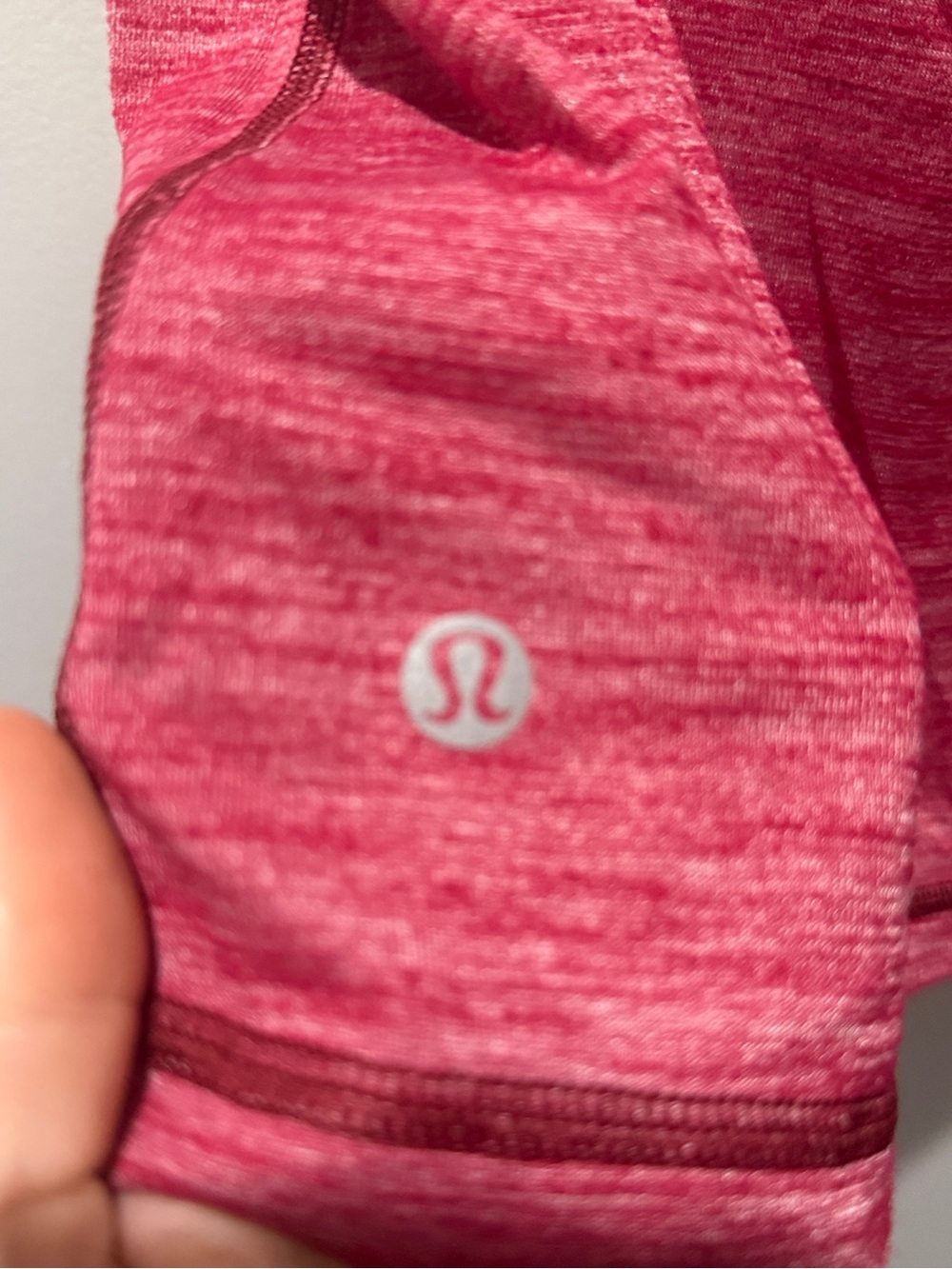 Lululemon Sunset Salutation Tank - 
Heathered Cranberry - Picture 7 of 8